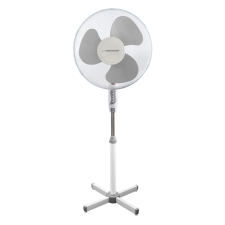Esperanza Hurricane szoba ventilátor, 3 sebességfokozat, 50W, védőburkolat, fehér-szürke ventilátor