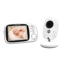 Esperanza Jacob Baby Monitor 3,2" LCD kijelzovel, fehér (EHM002) bébiőr