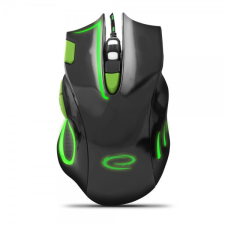 Esperanza MX401 HAWK Gaming Black/Green (EGM401KG) egér