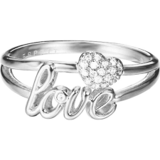 Esprit női gyűrű ESRG02773A, méret 16 vagy 18 LOVE gyűrű