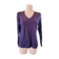  Esprit sötétkék vékony női pulóver (méret: M)