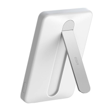ESR 2G5220161 Qi2 MagSlim Powerbank állvánnyal USB-C + Wireless / 5000mAh 15W - Fehér (2G5220161) power bank