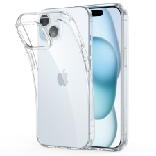 ESR Apple iPhone 15 Plus, Szilikon tok, ultravékony, közepesen ütésálló, légpárnás sarok, ESR Project Zero, átlátszó (4894240173343) tok és táska