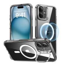 ESR Classic Hybrid (HaloLock) case with stand for iPhone 16 Plus (transparent) tok és táska