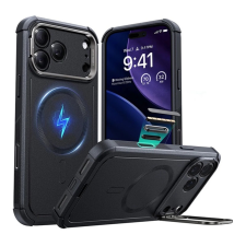 ESR Cyber Armor HaloLock hátlaptok kitámasztóval iPhone fekete GP-181238 tok és táska