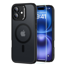 ESR Hybrid Case (HaloLock) for iPhone 16 with screen protection kit (black) tok és táska