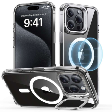 ESR Tok iPhone 16 Pro készülékhez - ESR Classic Hybrid HaloLock Kickstand - átlátszó tok és táska