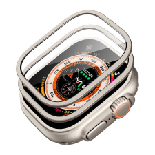 ESR Védőkészlet Apple Watch Ultra 49mm tok+üveg titán okosóra kellék