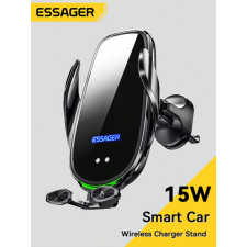  Essager Qi 15W vezeték nélküli gyorstöltő autós telefontartó szellőzőnyílásra szerelhető sütés és főzés