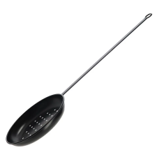Esschert Design Acél gesztenyesütő serpenyő, fekete, 78 cm edény