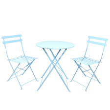 Esschert Design Összecsukható kék kerti bútor szett kerti bútor