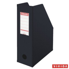 ESSELTE 56077 VIVIDA összehajtható iratpapucs fekete (E56077) irattartó