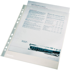 ESSELTE A4 lefűzhető 55mikron 100db víztiszta genotherm lefűző