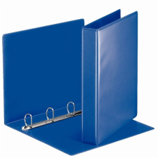 ESSELTE A4 panorámás 4 gyűrűs 5cm kék gyűrűskönyv mappa