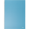 ESSELTE Colour'Breeze 80 lapos A4 vonalas spirálfüzet - Kék (628481)
