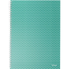 ESSELTE Colour Breeze A4, vonalas, zöld - 80 lap