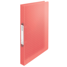 ESSELTE Colour'Breeze PP 2-gyűrűs gyűrűskönyv korallszínű (628435) (esselte628435) gyűrűskönyv