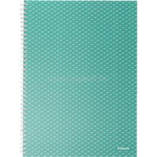 ESSELTE ColourBreeze A4 kockás zöld spirálfüzet (ESSELTE_628477) füzet