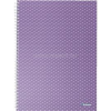 ESSELTE ColourBreeze A4 vonalas levendula spirálfüzet (ESSELTE_628484)