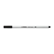 ESSELTE Ecsetfilc STABILO Pen 68 Brush fekete filctoll, marker