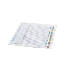 ESSELTE Elválasztólap, A4, regiszteres 1-31 laminált karton fülek 100164 Esselte regiszter és tartozékai