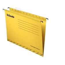 ESSELTE Függõmappa, újrahasznosított karton, A4, ESSELTE "Classic", sárga mappa