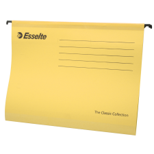 ESSELTE Függőmappa A4, karton Esselte Classic 90314 sárga mappa