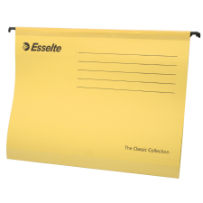ESSELTE Függőmappa A4, karton Esselte Classic 90314 sárga irattartó
