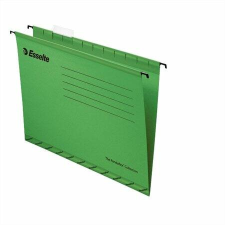 ESSELTE Függőmappa, újrahasznosított karton, A4, ESSELTE Classic, zöld (E90318) irattartó
