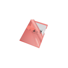 ESSELTE Genotherm &#039;L&#039; A4, 150 micron víztiszta felület Esselte Luxus piros lefűző