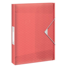 ESSELTE Gumis mappa ESSELTE Colour Breeze PP Jumbo A/4 25mm korall mappa