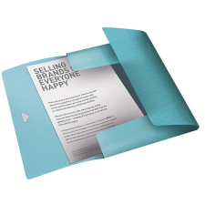 ESSELTE Gumis mappa PP Esselte Colour Ice A4 kék mappa