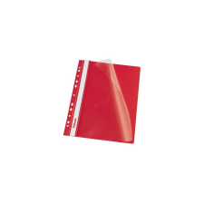 ESSELTE Gyorsfűző lefűzhető A4, PP 10 db/csomag, Esselte Vivida piros lefűző