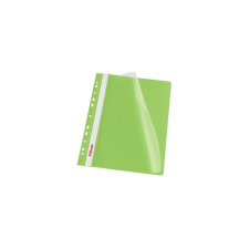 ESSELTE Gyorsfűző lefűzhető A4, PP 10 db/csomag, Esselte Vivida zöld lefűző