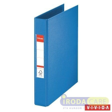 ESSELTE Gyûrûs könyv, 2 gyûrû, 42 mm, A5, PP/PP, ESSELTE "Standard", Vivida kék gyűrűskönyv