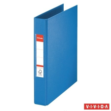 ESSELTE Gyűrűs könyv, 2 gyűrű, 42 mm, A5, PP/PP,  "Standard", Vivida kék gyűrűskönyv