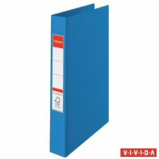ESSELTE Gyűrűs könyv, 4 gyűrű, 42 mm, A4, PP, ESSELTE "Standard", Vivida kék gyűrűskönyv