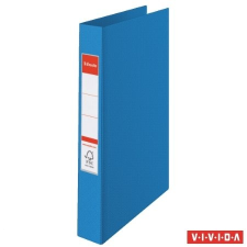 ESSELTE Gyűrűs könyv, 4 gyűrű, 42 mm, A4, PP/PP,  "Standard", Vivida kék gyűrűskönyv