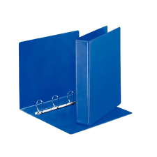 ESSELTE Gyűrűs könyv, panorámás, 4 gyűrű, d alakú, 65 mm, a4, pp, esselte, kék 49762 gyűrűskönyv