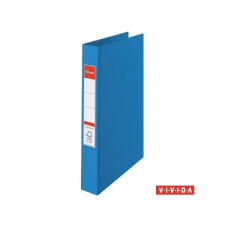 ESSELTE Gyűrűskönyv A4, 4,2cm, 4 gyűrű, PP Esselte Standard Vivida kék gyűrű