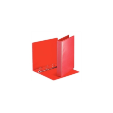 ESSELTE Gyűrűskönyv panorámás A4, 5cm, 4 gyűrű, D alakú, PP Esselte piros gyűrűskönyv