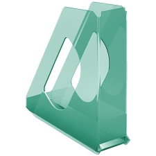 ESSELTE Iratpapucs, műanyag, 68 mm, ESSELTE &quot;Colour\&acute;Ice&quot;, zöld irattartó