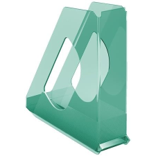 ESSELTE Iratpapucs, műanyag, 68 mm, ESSELTE "Colour\´Ice", zöld irattartó