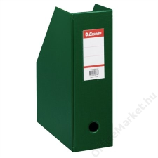 ESSELTE Iratpapucs, PP/karton, 100 mm, összehajtható, ESSELTE, Vivida zöld (E56076) irattartó