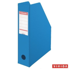 ESSELTE Iratpapucs, PVC/karton, 70 mm, összehajtható, ESSELTE, Vivida kék irattartó