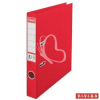 ESSELTE Iratrendező, 50 mm, A4, PP/PP, élvédő sínnel, ESSELTE "Standard", Vivida piros