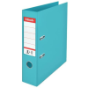 ESSELTE Iratrendező, 75 mm, A4, PP, élvédő sínnel, ESSELTE Colour'Breeze, kék (E626504)