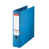 ESSELTE Iratrendező, 80 mm, A4, PP/PP, élvédő sínnel, ESSELTE "Standard Plus", Vivida kék
