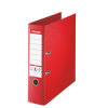ESSELTE Iratrendező, 80 mm, A4, PP/PP, élvédő sínnel, ESSELTE "Standard Plus", Vivida piros