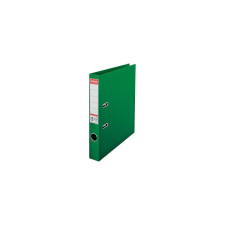 ESSELTE Iratrendező A4, 5cm, PP élvédő sínnel, Esselte Standard Vivida zöld irattartó